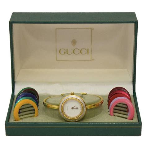 gucci bezel watch original price|gucci watch with changeable bezels.